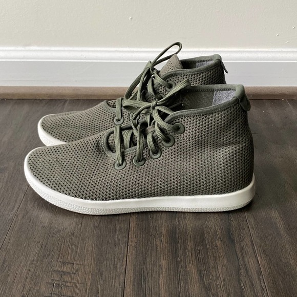 allbirds Shoes Allbirds Tree Toppers Army Green High Top Sneaker